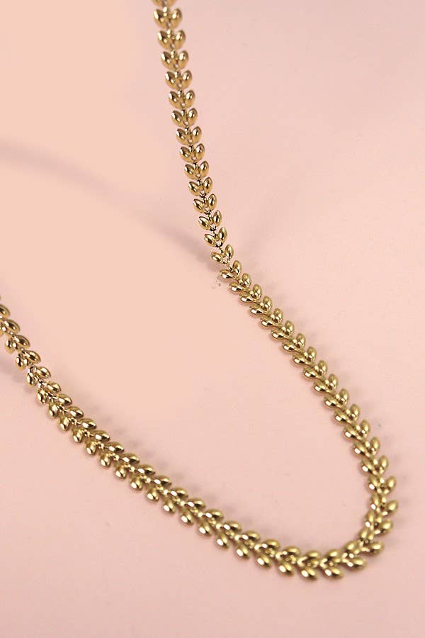 Leaf Chain Necklace