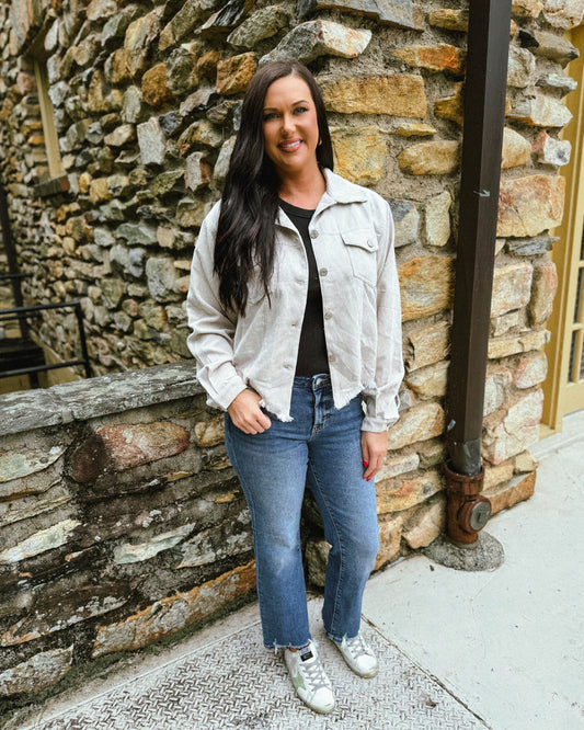 Sandy Breeze Corduroy Jacket