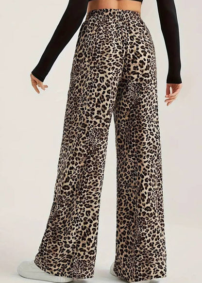 Wild Elegance Wide-Leg Pants