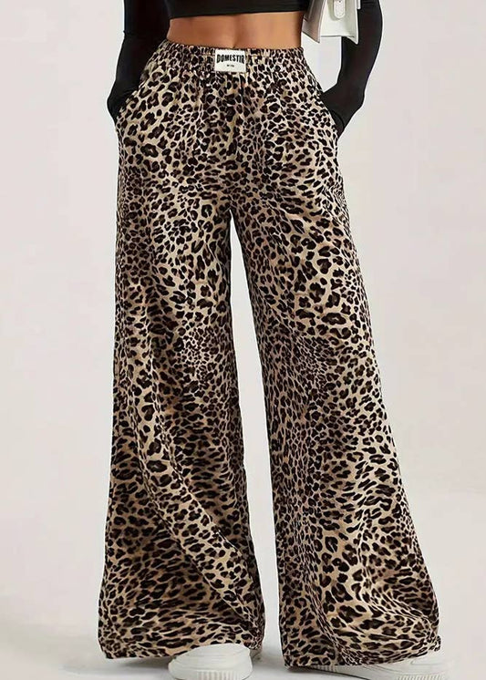 Wild Elegance Wide-Leg Pants