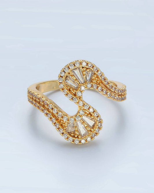 Celeste Curve Ring