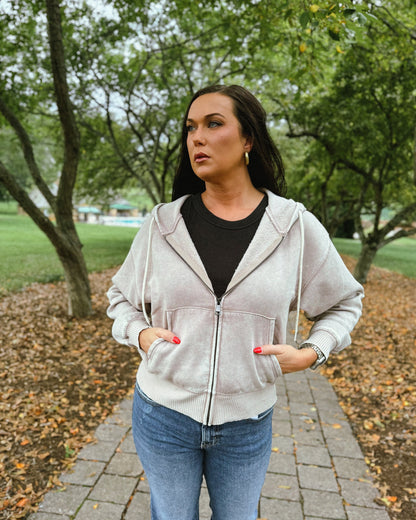 Cozy Core Zip Hoodie
