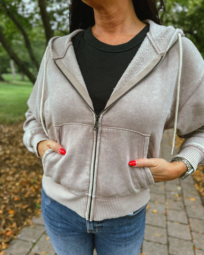 Cozy Core Zip Hoodie