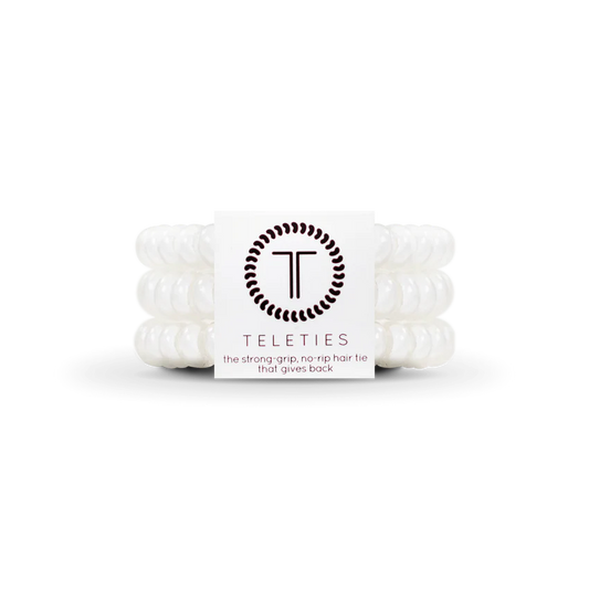 Small Teleties: Coconut White