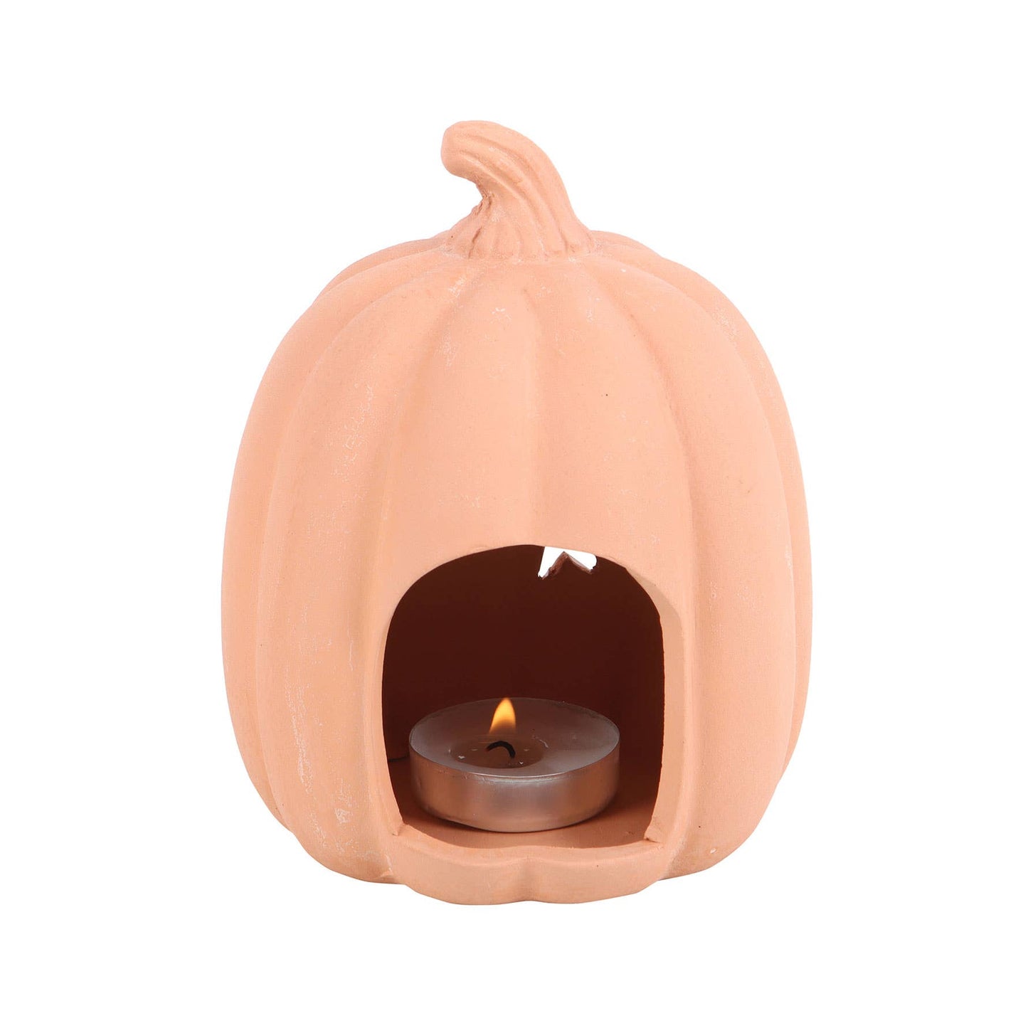 Fall Pumpkin-Star Tealight Holder