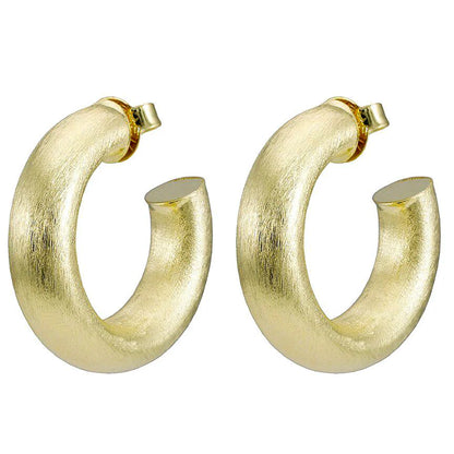 Small Chantal Hoops Gold/Silver